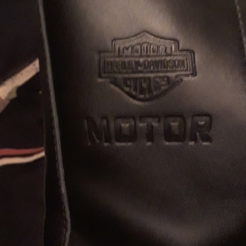 Leather Harley Davidson boots